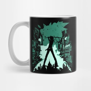 Vintage Retro Urban Fantasy Movie Characters Mug